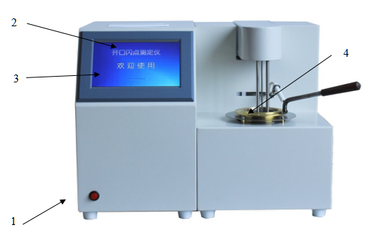 Structural diagram of Jilin Haimai JLHM-202 automatic opening flash point Tester