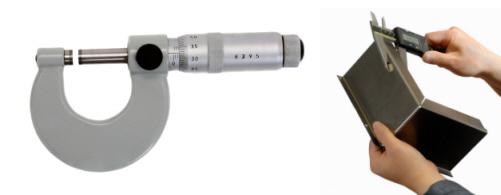 Powder coating thickness measurement – steel, aluminum, wood with drawing 10