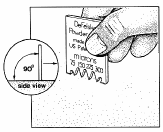 Powder Coating Thickness Measurement – Steel, Aluminum, Wood Figure 14