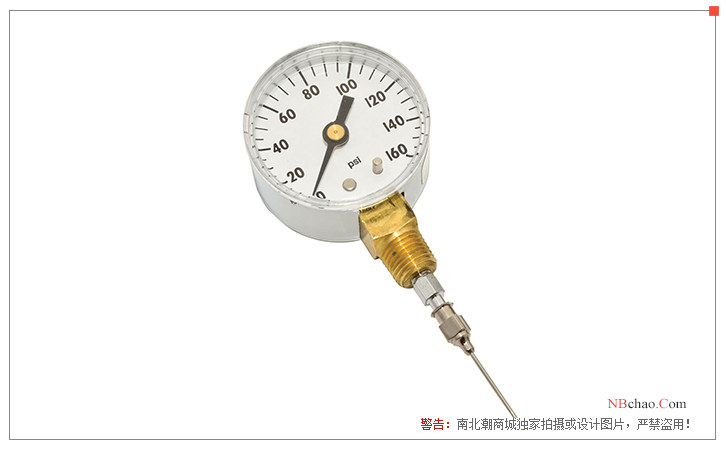 Elcometer 102 needle pressure gauge display diagram