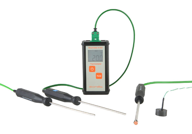 British Elcometer 213/2 thermometer G213----2 display picture