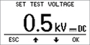 Internal voltmeter/Voltage verification device