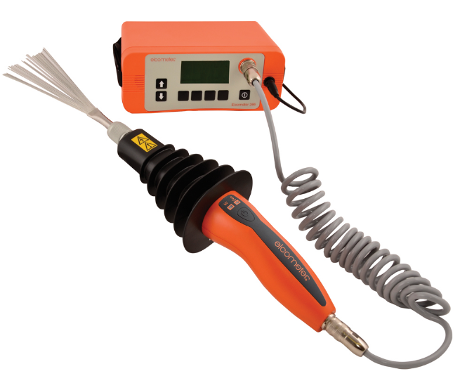British Elcometer 266 DC (direct current) spark leak Detector D266----4 display diagram