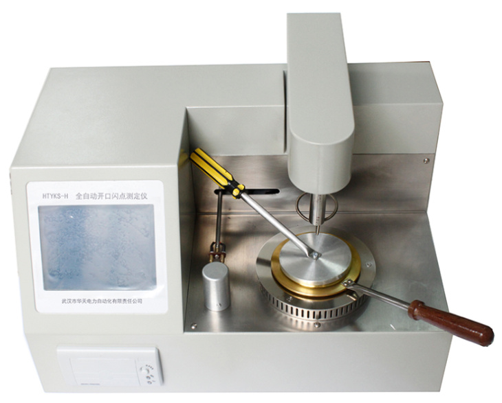 Huatian Electric Power HTYKS-H automatic open flash point Tester display diagram