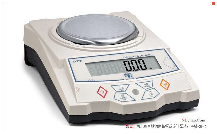 Display diagram of Huazhi DTT-4002 laboratory analytical balance