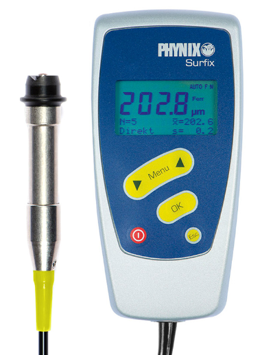 German PHYNIX Surfix®E-N Non-Ferrous Statistical Film Thickness Gauge