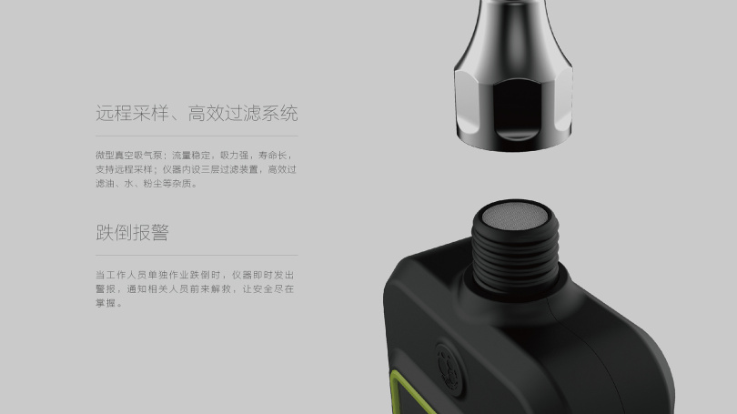 Yuante SKY6000-M4 Gas Detector safety alarm