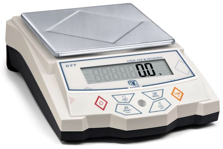 Huazhi DTT-A3000 laboratory balance display diagram