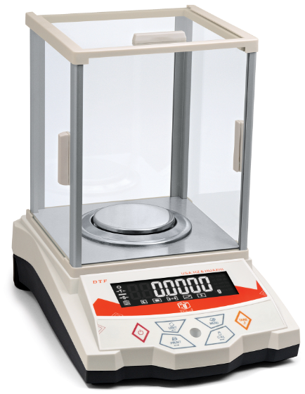 Display diagram of Huazhi DTF-A+100 precision analytical balance