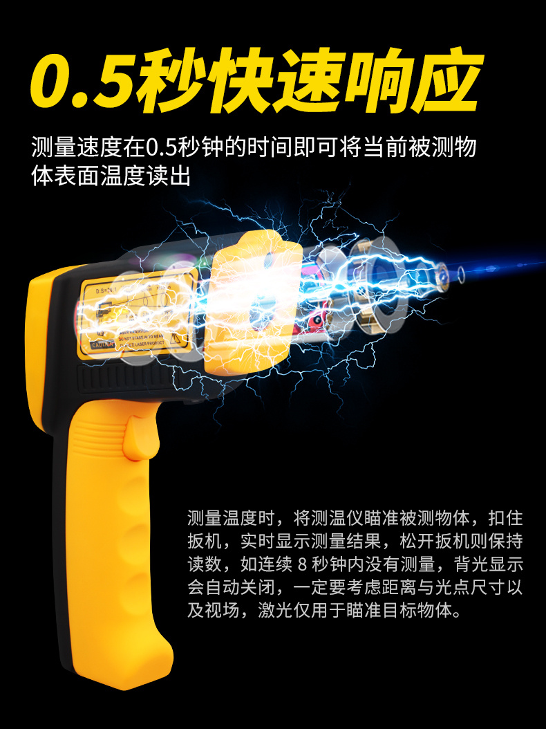 Response advantages of SIMA AR300+ industrial infrared thermometer