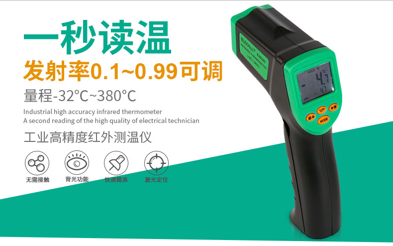 Introducing the Ileco EM380 infrared thermometer