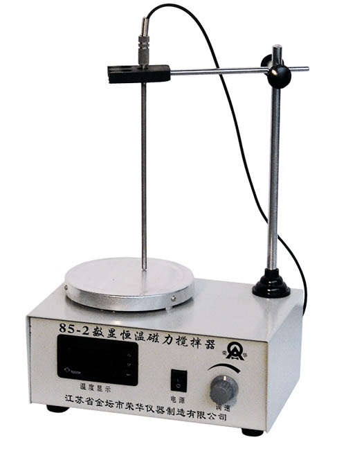 HJ-3 digital display constant temperature magnetic heating stirrer