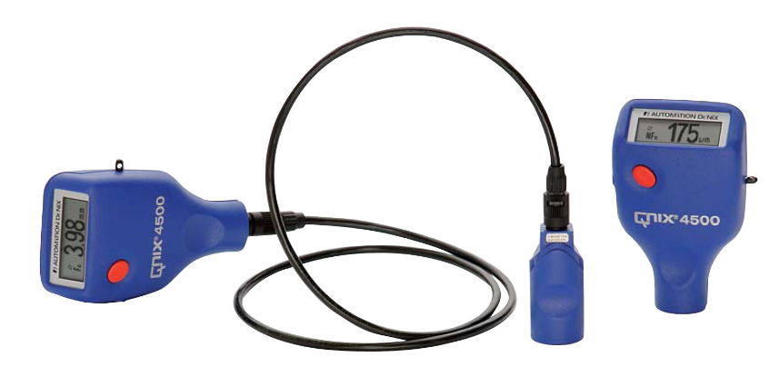 Illustration of the QNix4500 dual-purpose coating Thickness Gauge