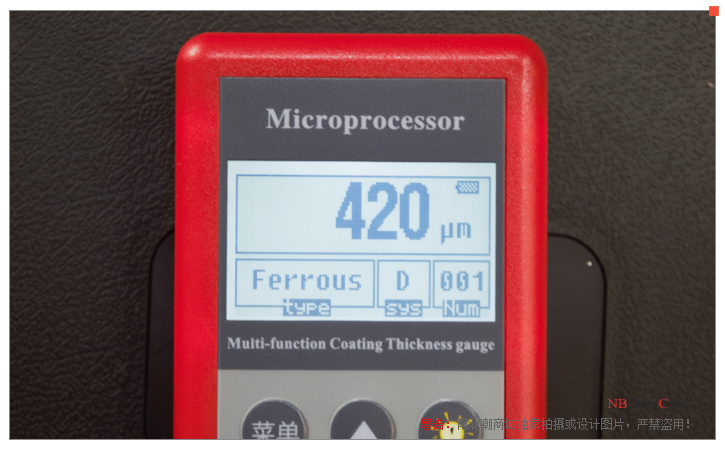 Times Aerospace TT260 Cladding Thickness Gauge F1 Magnetic Probe Display