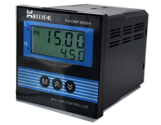 Kodida CT-6658 PH/ORP controller display