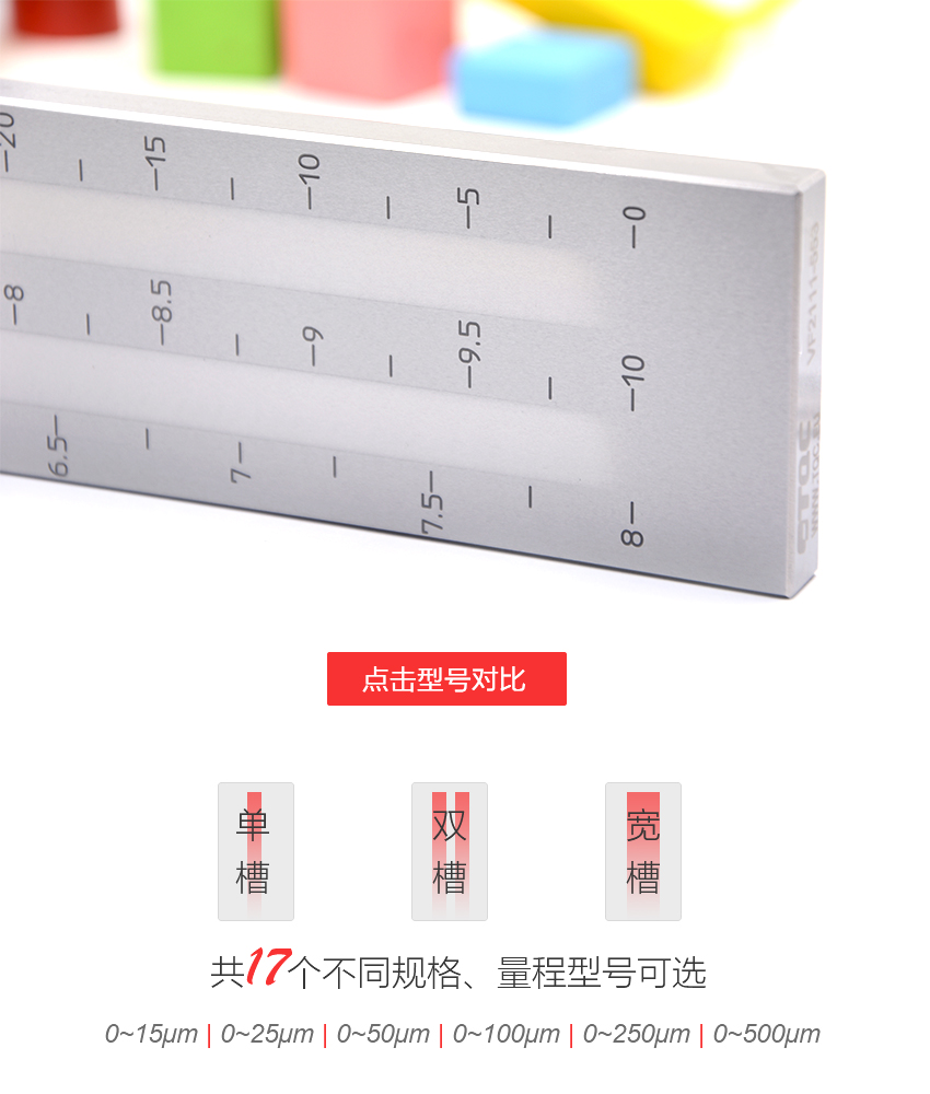 TQC VF2109 Single channel Fineness gauge Details Figure 3