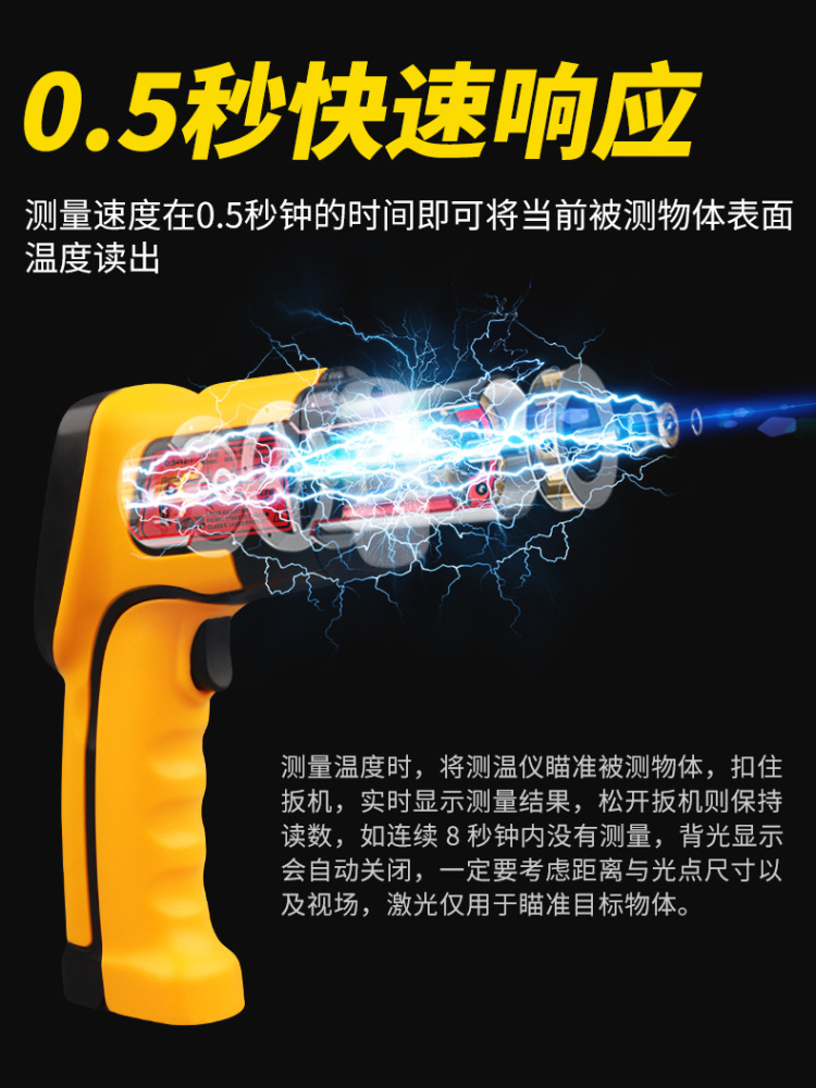 Features of SIMA AS842A Infrared Thermometer 1