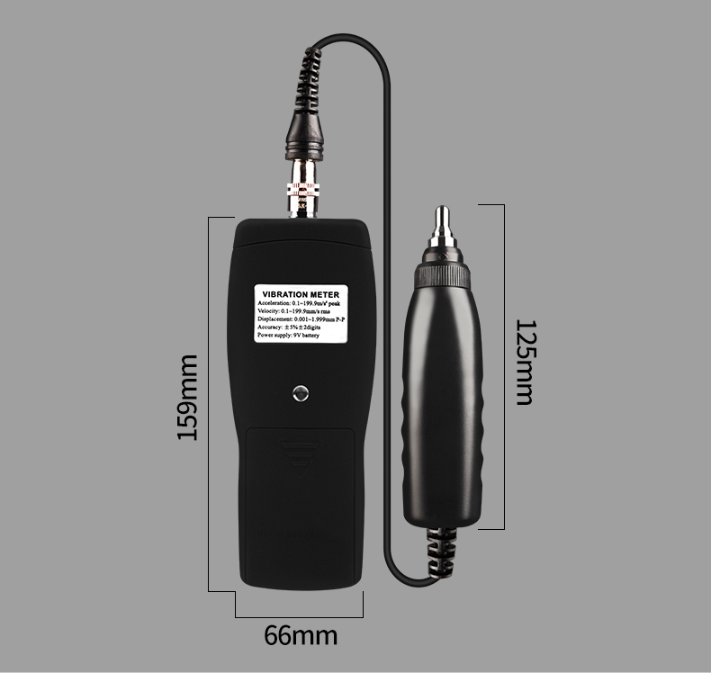 Product Structure Diagram of SIMA AS63B Vibration Meter