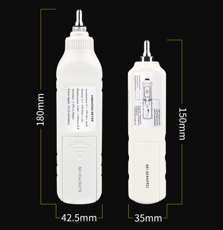 C-MER AS63D Vibrometer Pen Size Introduction2