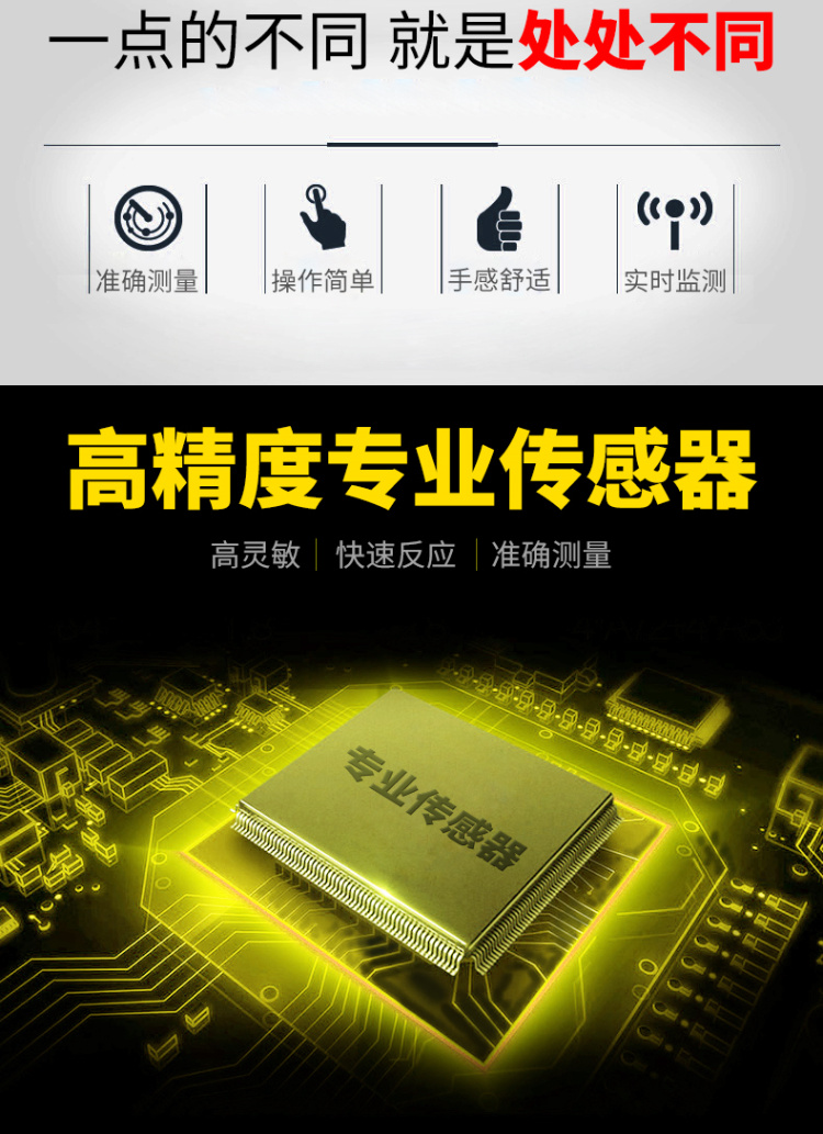 SIMA AS8900 four-in-one Gas Detector (diffusion + pump suction) product sensor features