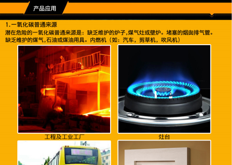 C-MER AS8903 2-in-1 Gas Detector (Diffusion + Suction Type) Product Application