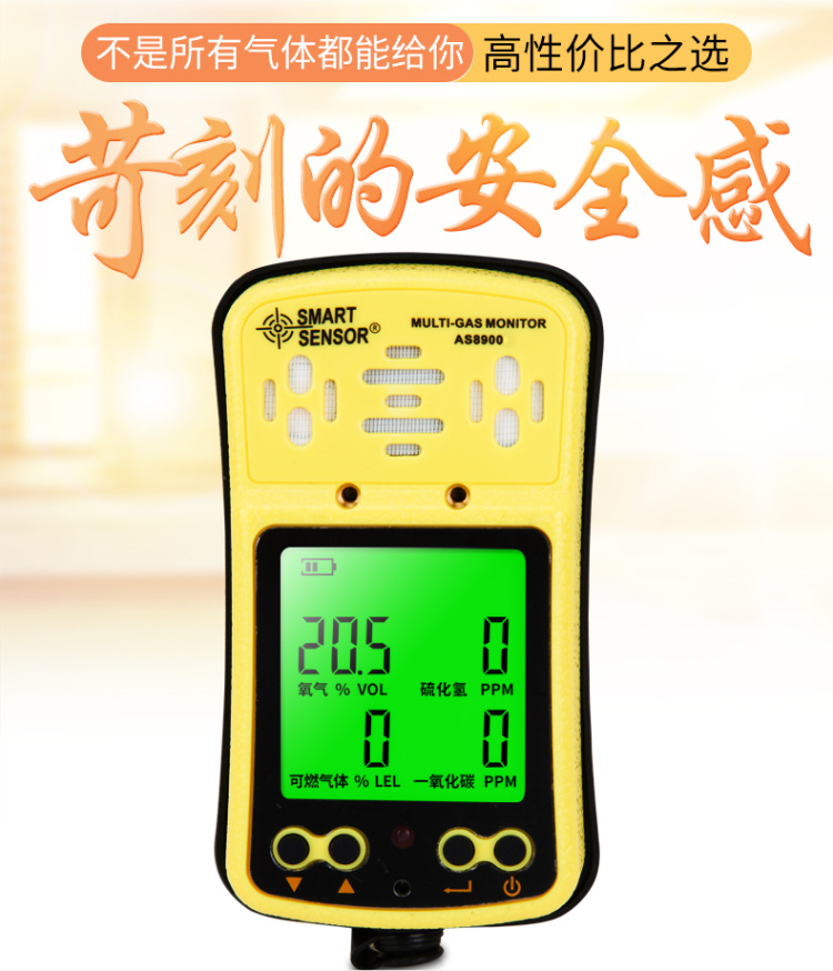 AS8905, Sulfur Dioxide Detector (Diffusion + Suction Type) Introduction