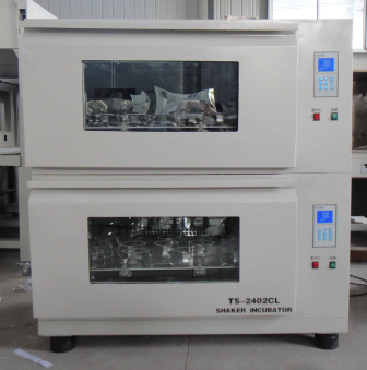 Diagram of the TS-2402CL stacked thermostatic shaker