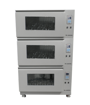 Jiecheng TS-2403CL Reciprocating + Rotary Water Bath Constant Temperature Shaker 3 layers stacked air bath constant temperature shaker
