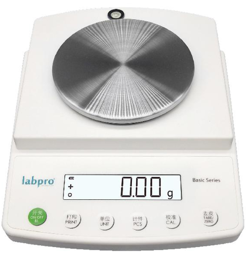 Liangping B2001 electronic balance display diagram