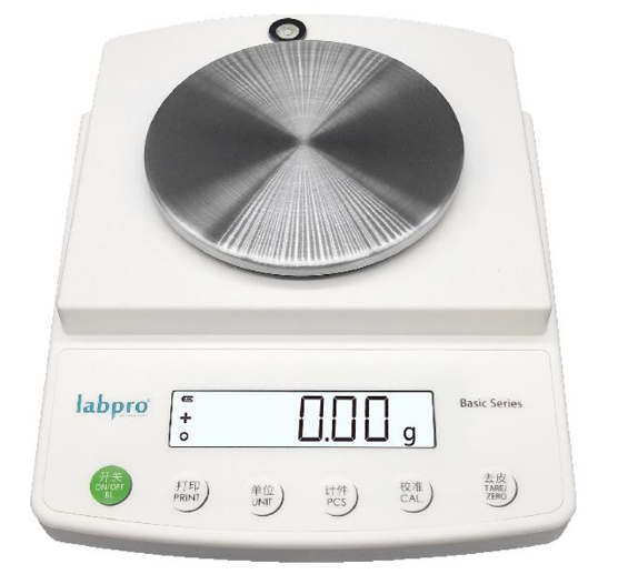 Liangping B30001 electronic balance display diagram