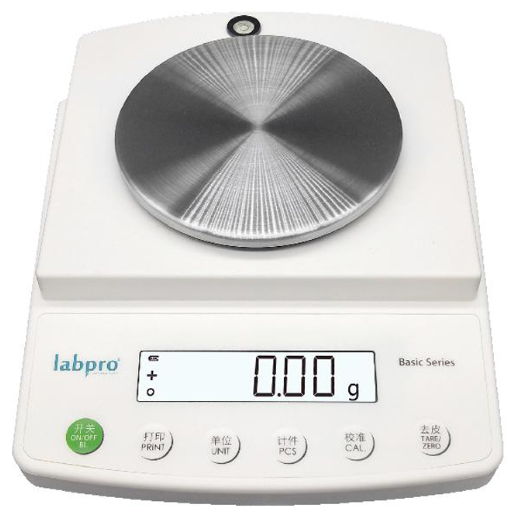 Liangping B1002 electronic balance display diagram
