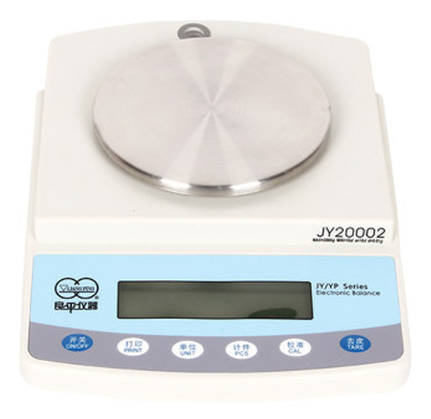 Liangping JY30002 electronic balance display diagram