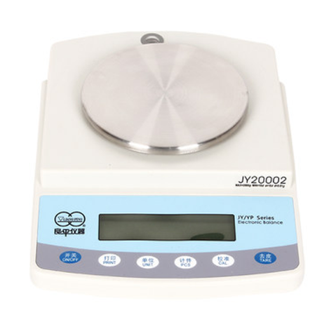 Liangping JY10002 electronic balance display diagram