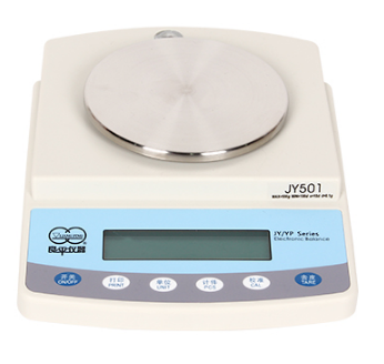 Liangping JY201 electronic balance display diagram