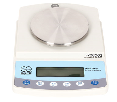 Liangping JY4002 electronic balance display diagram
