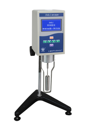 Display of HENGPINg SNB-2 Digital Display Rotational Viscometer