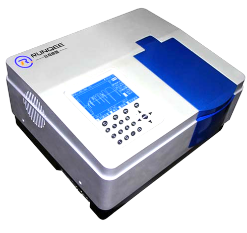 Rendering of the Rangqi D-8 Dual Beam Proportional Monitoring UV/VIS Spectrophotometer