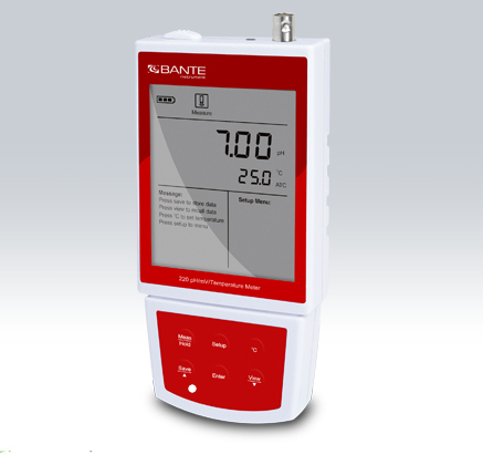 Bante220-UK Portable pH Meter Details Figure 1