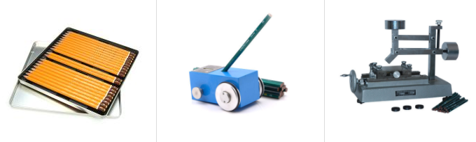 Solid dry paint film performance test with Figure 2