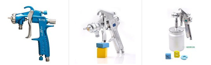 The principle of air spraying method and common equipment diagram 2