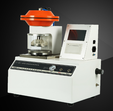 Yante YT-NPY1600Q paper burst Tester display