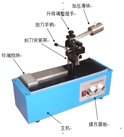 ZXG-I Automatic Fineness Scraper Instruction Manual with Figure 1