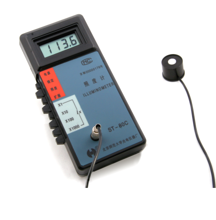 ST-80C Illuminance Meter Manual with Figure 1