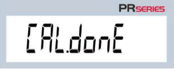 Ohaus ohaus PR series balance linear calibration steps with Figure 6