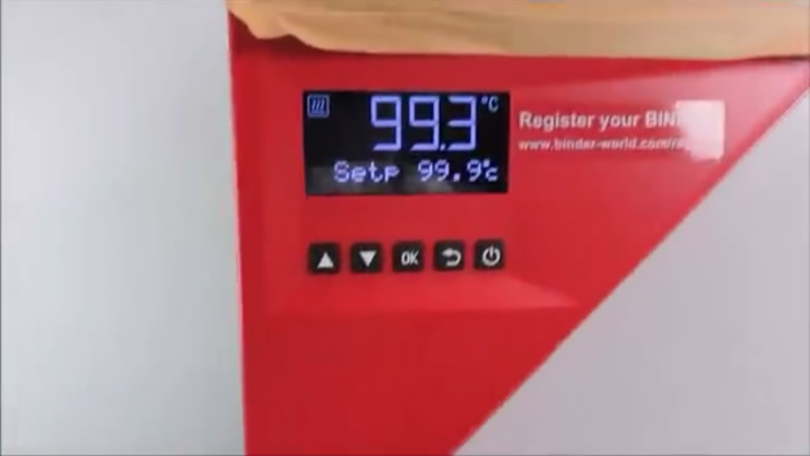 Binder BD56 Natural Convection Microbial Incubator Appreciation Picture 7