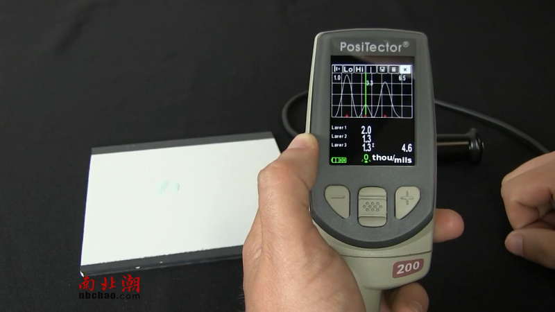Introduction of a unique ultrasonic coating Thickness Gauge—PosiTector200 with picture 9
