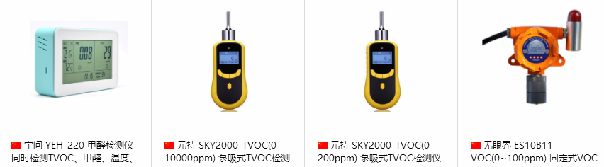 The principle and classification of TVOC gas with picture 1