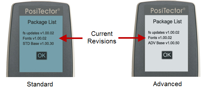PosiTector Software Update Instructions with Figure 1