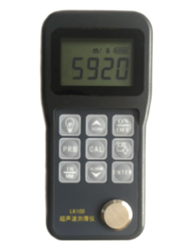 Luco inspects the LK100 ultrasonic Thickness Gauge