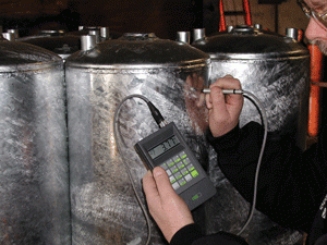 Galvanized coating thickness measurement with Figure 3